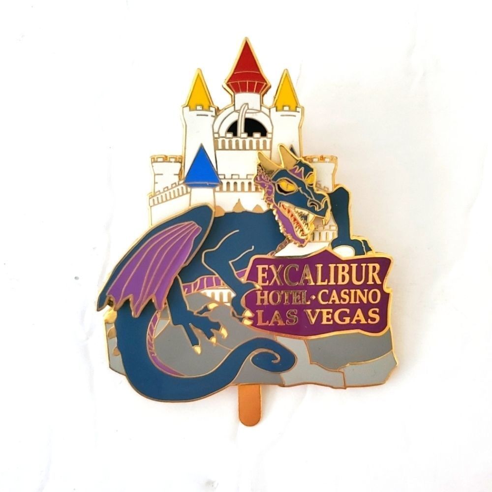 Las Vegas Excalibur Moveable Pin